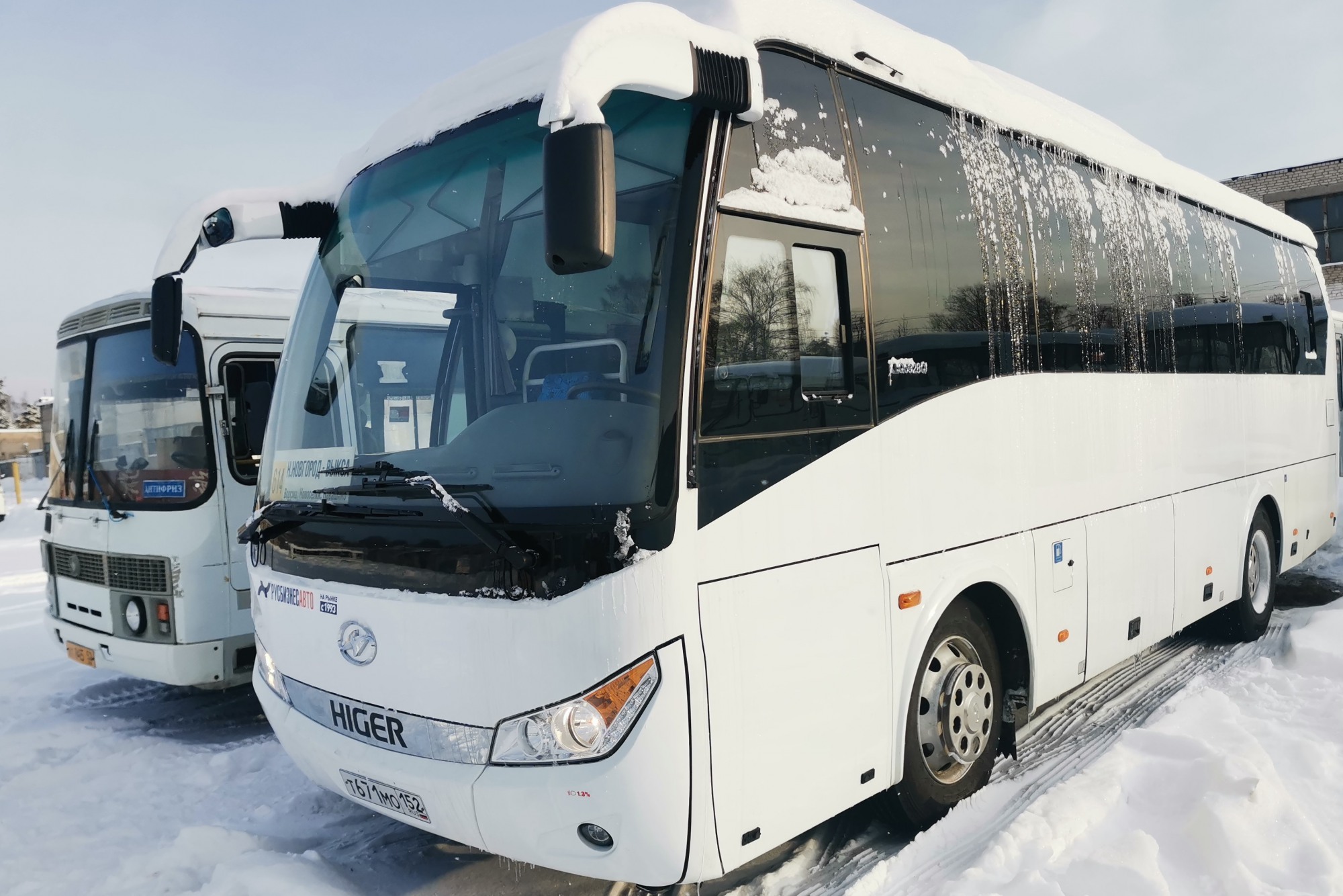 Туристический автобус отправился в первый рейс